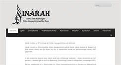 Desktop Screenshot of inarah.de